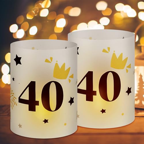 12 Stück Windlicht Tischdeko 40 Geburtstag Deko 40 Geburtstag Frau Deko Windlichter Tischdeko Deko 40. Geburtstag Mann Deko Tisch Deko 40. Geburtstag Deko Geburtstag Frau Mann Tischdeko Geburtstag 12 Stück Windlicht Tischdeko 40 Geburtstag Deko 40 Geburtstag Frau Deko Windlichter Tischdeko Deko 40. Geburtstag Mann Deko Tisch Deko 40. Geburtstag Deko Geburtstag Frau Mann Tischdeko Geburtstag von Lerdrtuin