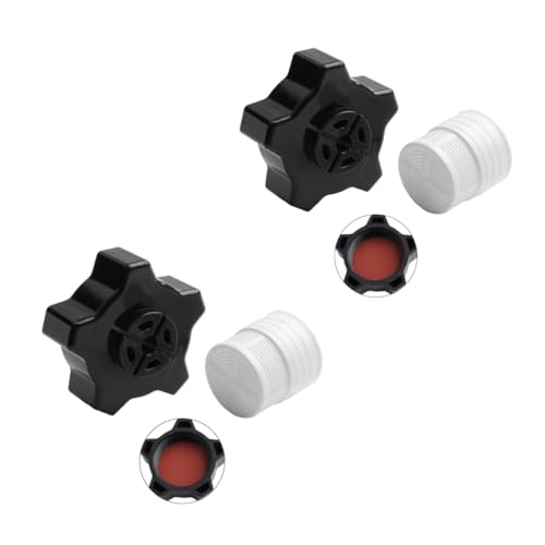 Lergas Ablaufkappe mit Dichtung, Pool Sandfilter Ersatzteile, Kompatibel mit Hayward SX180LA für Hayward Pro-Serie und Pro-Serie Plus Sandfilter, Sandfilteranlage Abdeckung Ersatzteile (2 Stück) von Lergas