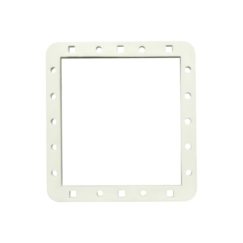 Pool Skimmer Dichtung Ersatz, SPX1091G Weithals-Butterfly-Dichtung, Kompatibel mit Hayward SP1091WM SP1091LX SPX1091GW Dyna-Skim Poolskimmer,Poolzubehör Automatische Skimmer Rechteckiges Pad (1 Stück) von Lergas