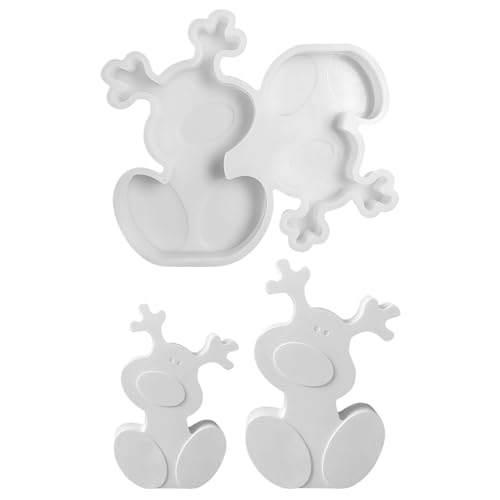 Silikonform Weihnachten Elch, Silikonformen Gießformen Weihnachten, Elch Kerzenformen zum Gießen, Gießformen Silikon, Silikonform Elch für DIY Weihnachten Kerze, Handwerk, Heimdekoration (J) von Lergas