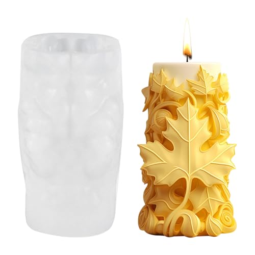 Silikonformen Gießformen Kerzenhalter,Silikonform Kerzenhalter Herbst Blätter,Gießformen Silikon,Gipsformen zum Gießen,3D Silikonform Gießform Stumpenkerzen Teelichthalter,Silikon Formen zum Gießen(B) Silikonformen Gießformen Kerzenhalter,Silikonform Kerzenhalter Herbst Blätter,Gießformen Silikon,Gipsformen zum Gießen,3D Silikonform Gießform Stumpenkerzen Teelichthalter,Silikon Formen zum Gießen(B) von Lergas
