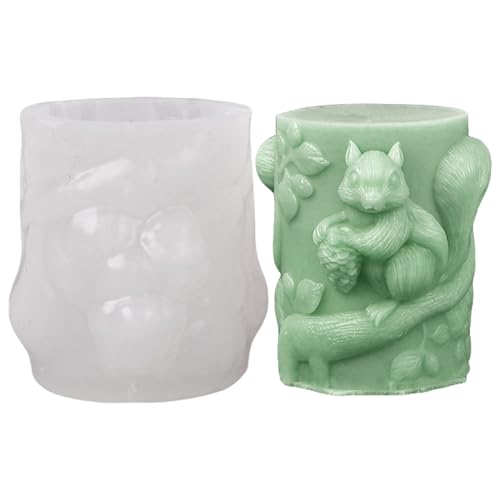 Silikonformen Gießformen Tiere 3D Eichhörnchen, Silikonform Tier, Kerzenformen Silikon zum Gießen, Gips Gießformen Silikon Gießform, Kerzen Silikonformen Kerzenform, DIY Epoxidharz Giessformen (A) Silikonformen Gießformen Tiere 3D Eichhörnchen, Silikonform Tier, Kerzenformen Silikon zum Gießen, Gips Gießformen Silikon Gießform, Kerzen Silikonformen Kerzenform, DIY Epoxidharz Giessformen (A) von Lergas