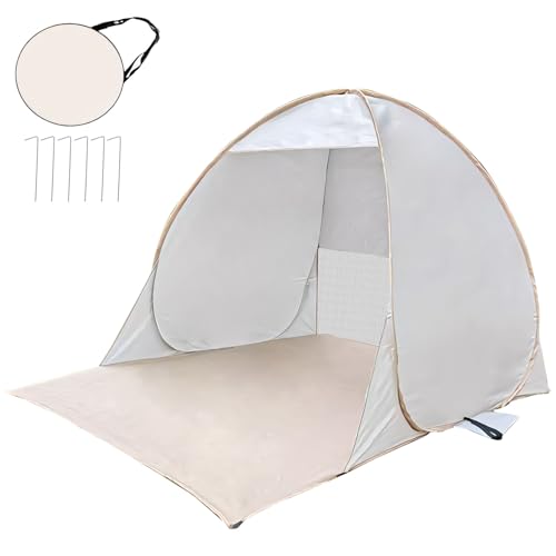 Strandmuschel Pop Up UV Schutz, UPF 50+ Popup Strandmuschel Groß,4 Personen Faltbar Strand Muschel Baby UV Zelt Strandzelt,Automatisches Pop Up Zelt,Baby Strandmuscheln Kleines Packmaß (D-150*160*127) Strandmuschel Pop Up UV Schutz, UPF 50+ Popup Strandmuschel Groß,4 Personen Faltbar Strand Muschel Baby UV Zelt Strandzelt,Automatisches Pop Up Zelt,Baby Strandmuscheln Kleines Packmaß (D-150*160*127) von Lergas
