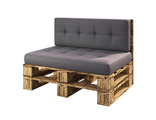 Lermowood Palettenmöbel Mp Bank 100 x 80 x 30 cm Geflammt | Europaletten Indoor und Outdoor Lounge Gartenmöbel Holz Gartenmöbel Set Lounge Möbel Terrasse Balkon Loft Stil Paletten Lermowood Palettenmöbel Mp Bank 100 x 80 x 30 cm Geflammt | Europaletten Indoor und Outdoor Lounge Gartenmöbel Holz Gartenmöbel Set Lounge Möbel Terrasse Balkon Loft Stil Paletten von Lermowood