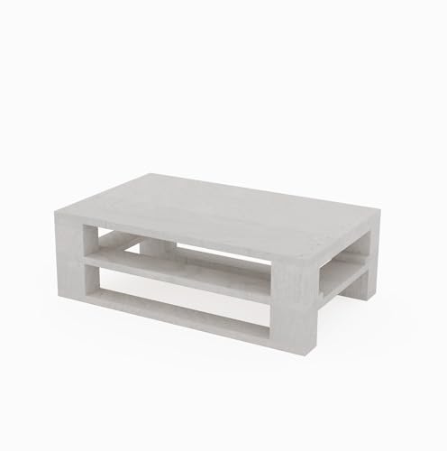 Lermowood Palettenmöbel Mpe Couchtisch 60 x 40 cm Weiß | Europaletten Indoor und Outdoor Lounge Gartenmöbel Holz Gartenmöbel Set Lounge Möbel Terrasse Balkon Loft Stil Paletten Lermowood Palettenmöbel Mpe Couchtisch 60 x 40 cm Weiß | Europaletten Indoor und Outdoor Lounge Gartenmöbel Holz Gartenmöbel Set Lounge Möbel Terrasse Balkon Loft Stil Paletten von Lermowood