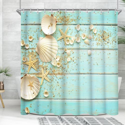 Lerores Duschvorhang 180x180cm, Schale Antischimmel Textil, Beschwerter Saum Wasserabweisend, Waschbar Polyester Stoff Badevorhänge mit 12 Ösen und Duschvorhangringe für Badezimmer, Badewanne Lerores Duschvorhang 180x180cm, Schale Antischimmel Textil, Beschwerter Saum Wasserabweisend, Waschbar Polyester Stoff Badevorhänge mit 12 Ösen und Duschvorhangringe für Badezimmer, Badewanne von Lerores