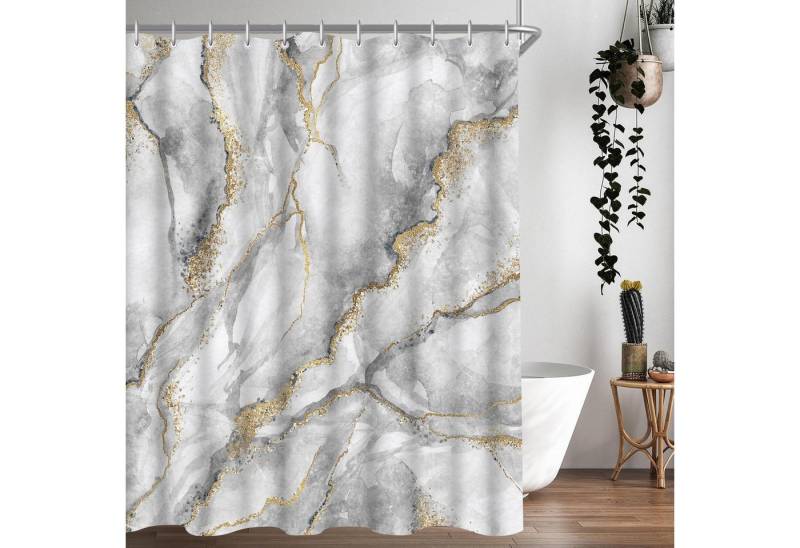 Lerores Duschvorhang Duschvorhang 180x200cm Marmor Antischimmel Wasserabweisend Polyester Lerores Duschvorhang Duschvorhang 180x200cm Marmor Antischimmel Wasserabweisend Polyester von Lerores