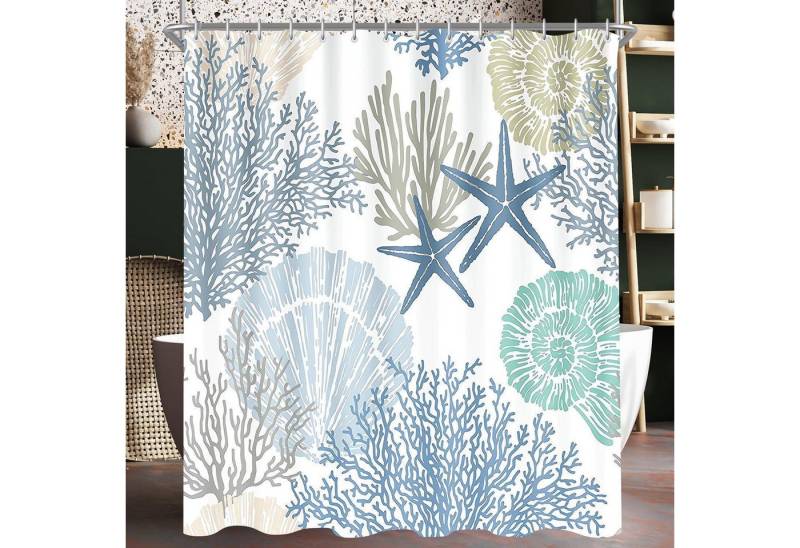 Lerores Duschvorhang Duschvorhang Unterwasseralgen Antischimmel 120x200cm Waschbar Lerores Duschvorhang Duschvorhang Unterwasseralgen Antischimmel 120x200cm Waschbar von Lerores