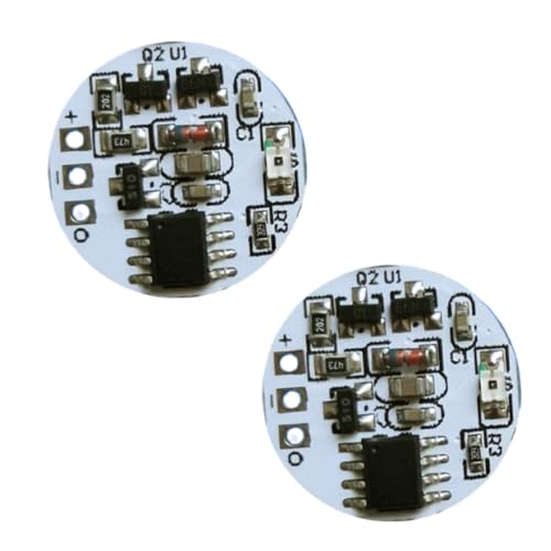 2 x Bewegungsmelder, Lichtschalter, Mikrowellen-Sensorplatte/LED-Schaltermodul für LED-Glühbirnenlichtsteuermodul von Lerpwige