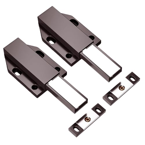 2PCS Praktischer Magnetischer Druck Um Schubladen Und Kabinett Für Unsichtbare Tür Und Kleiderschränke Haushaltsnutzung Zu Öffnen von Lerpwige
