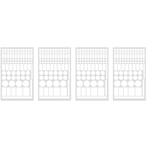 4 Blätter LED Leg Light Blocking Abdeckungen Patches Für Klimaanlagen Computer Screen Dimm Aufkleber Easy Application PVC Blocking Decal von Lerpwige