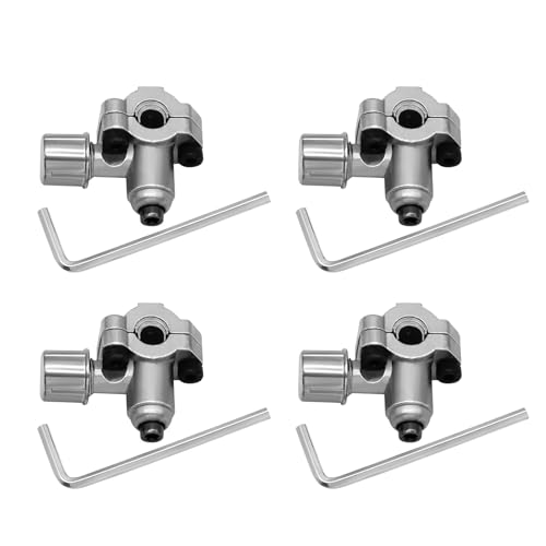 4 Stück Stahl Pricking Ventile Klimageräte Ventile Körper Kühlschrank Wasserhahn Set-Line Wasserhahn für AC-Systeme Resistente AC Nadel von Lerpwige