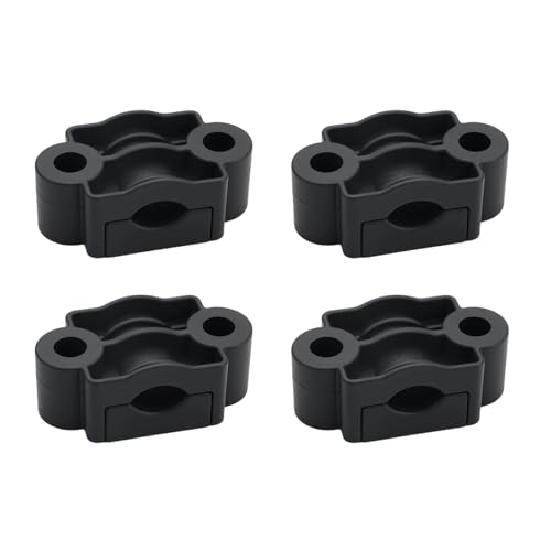 4pcs Hochspannungsübergreifende Schrankdrahtklemmen Wiederverwendbares Kabelmanagement Clip Hochstärke Nylon Fixation Kabel Dauerhafte Zweigleitungskarte von Lerpwige