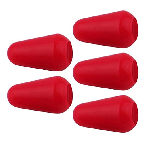 5pcs 3/5 Gewicht Gle Tip Knob Switch Tips Guitar Pickup Selector Switch Cap E-Gitarre Ersatzteile Kunststoff Gitarre Switch Tips Metall/Holz Schraube On von Lerpwige