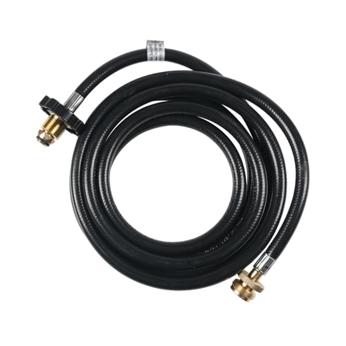 Adapterschlauch 0,5 kg auf 9 kg männlicher Anschlussschlauch für Heizung, Herd, tragbare Grills, Propangas-Tank-Adapter Adapterschlauch 0,5 kg auf 9 kg männlicher Anschlussschlauch für Heizung, Herd, tragbare Grills, Propangas-Tank-Adapter von Lerpwige