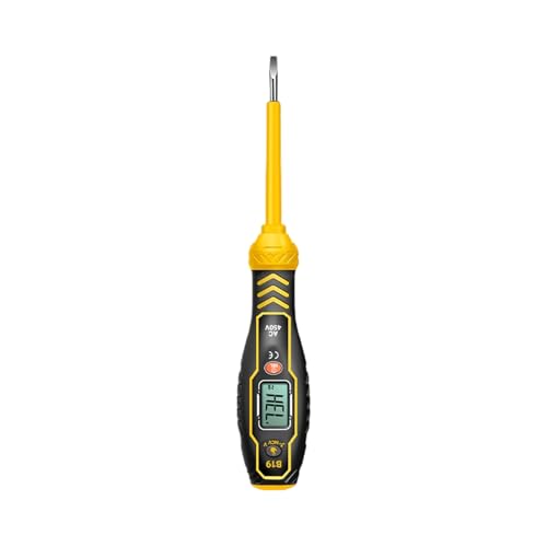 Auto Off LCD Backlit Bildschirmspannungstestmesser Digitaler Messstift Live Drahtdetektorsonden Tester Digitalspannungstester Pen von Lerpwige