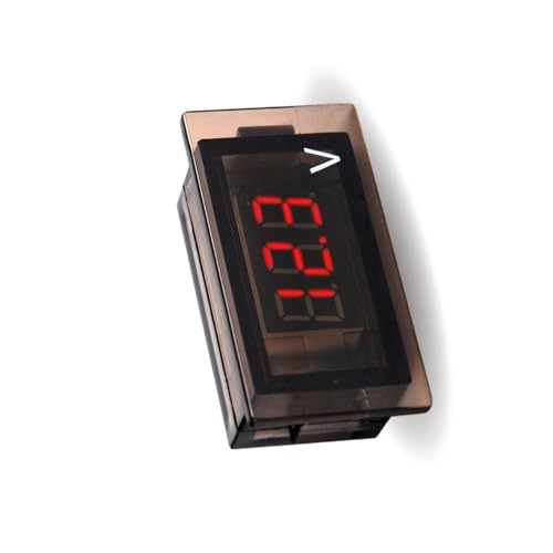 Doppelte Ranges 12 V 24 V Digitalspannung Messgerät Mit LED Display Für Automobil LKW Marineanwendungen Schnellinstallation Fahrzeugspannung von Lerpwige