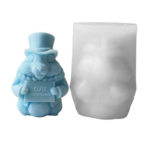 Einfache Veröffentlichung Von Silikonform Blockieren Groundhog Statuen Formen Kerzen Silikonformen Für Verschiedene Materialien Geeignet Einfache Veröffentlichung Von Silikonform Blockieren Groundhog Statuen Formen Kerzen Silikonformen Für Verschiedene Materialien Geeignet von Lerpwige