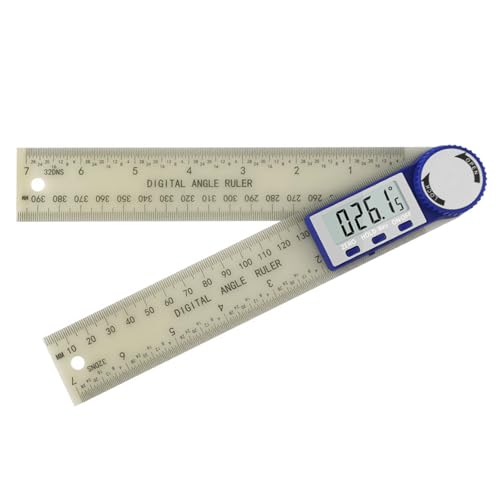 High Precisions Digitaler Winkelmesser 360 Winkel Messgerät Ergonomisches LCD-Display Winkelfinder Tischlerwerkzeug Digital Finders Winkelmesser High Precisions Digitaler Winkelmesser 360 Winkel Messgerät Ergonomisches LCD-Display Winkelfinder Tischlerwerkzeug Digital Finders Winkelmesser von Lerpwige