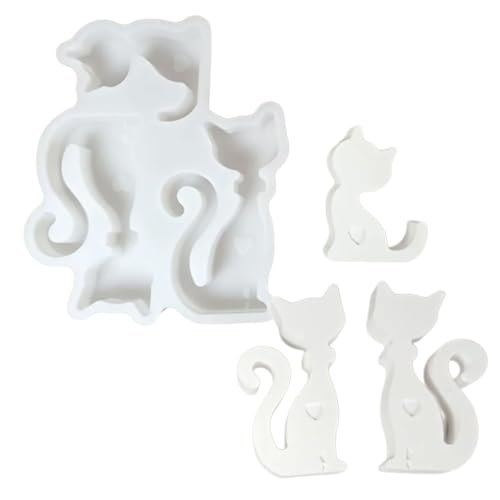 Katzen Familie Statue Silikonformen Für Epoxidharz Handgefertigtes Kerzenschokoladenschokolade Fondant Schimmel Silikonseife Form Katzen Familie Statue Silikonformen Für Epoxidharz Handgefertigtes Kerzenschokoladenschokolade Fondant Schimmel Silikonseife Form von Lerpwige