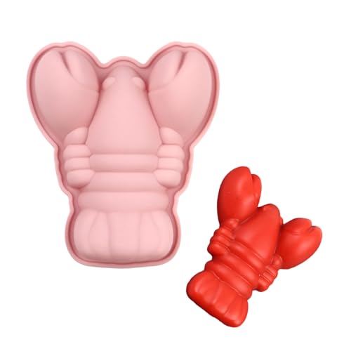 Kreatives Krebse Form Silikonform Küche Backwerkzeug Für Schokoladeneiswürfel Jelly Dessert Craft Projekte Flexible Silikonform Für Seifenherstellung von Lerpwige