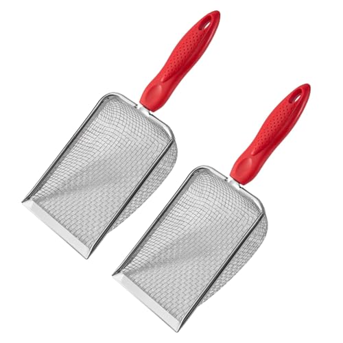 Lerpwige 2 Stück Gartenerde Sieb Sanderde Kompostsieb mit Griff Gartensieb Kompostsieb Erdensieb Erdsieb Pflanzschaufel Lerpwige 2 Stück Gartenerde Sieb Sanderde Kompostsieb mit Griff Gartensieb Kompostsieb Erdensieb Erdsieb Pflanzschaufel von Lerpwige