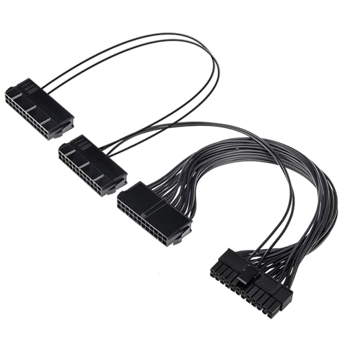 Lerpwige 30 cm Triple 24 Pin Netzteils Synchronisator Männlich Weibliche Bergbauversorgung Synchronisationsstarterkabel Austausch Lerpwige 30 cm Triple 24 Pin Netzteils Synchronisator Männlich Weibliche Bergbauversorgung Synchronisationsstarterkabel Austausch von Lerpwige