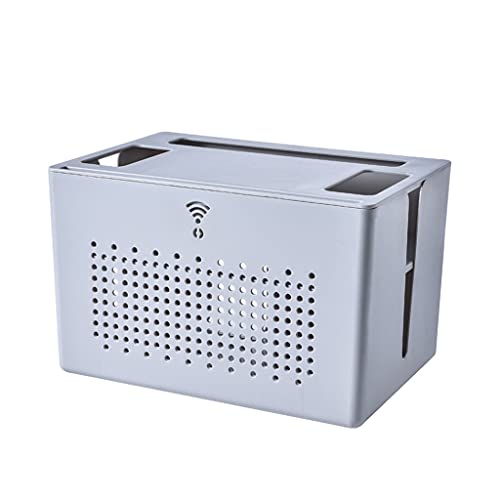 Lerpwige Doppelschicht WiFi Router Storage Box Desktop Socket Draht Box Lerpwige Doppelschicht WiFi Router Storage Box Desktop Socket Draht Box von Lerpwige