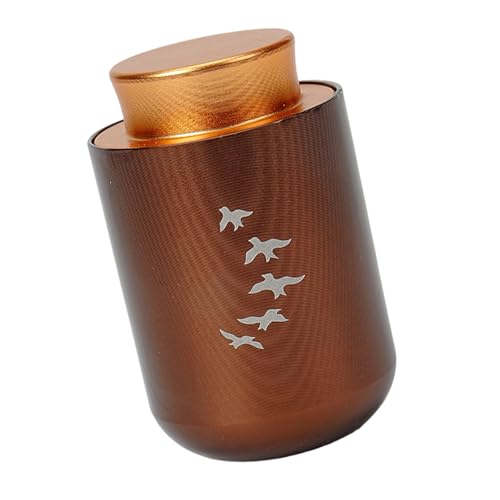 Lerpwige Gedenkschatulle Asche Behälter Urne Cremation Sympathie Geschenk Für Asche/Haar Elegante Urnenschatulle Für Frauen Männer Edelstahl Haustier Ashes Memorial Box von Lerpwige