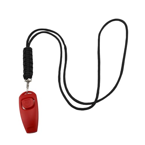 Lerpwige Hundetrainingspfeifen und Clicker fördern Disziplin mit Umhängeband, Hundegehverhaltenskontrolle, Clicker-Set, Kommando-Training Lerpwige Hundetrainingspfeifen und Clicker fördern Disziplin mit Umhängeband, Hundegehverhaltenskontrolle, Clicker-Set, Kommando-Training von Lerpwige