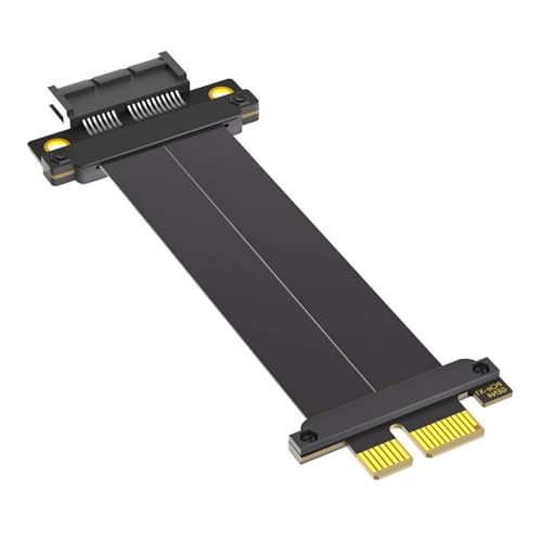 Lerpwige PCIe 1x Kabel PCIE4.0 Risers Karte 180 Grad Bis 180 Grad Flachverlängerungskabel Motherboard Extender Adapter Lerpwige PCIe 1x Kabel PCIE4.0 Risers Karte 180 Grad Bis 180 Grad Flachverlängerungskabel Motherboard Extender Adapter von Lerpwige
