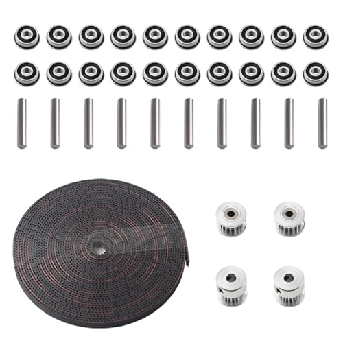 Lerpwige Professionelles Bewegungsset Für 3D Drucker Kompatibel Mit Mehreren Modellen 600 Cm/236 22 Zoll Riemen Lerpwige Professionelles Bewegungsset Für 3D Drucker Kompatibel Mit Mehreren Modellen 600 Cm/236 22 Zoll Riemen von Lerpwige