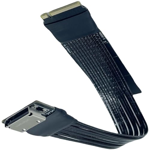Lerpwige SIRLEDS OCULINCS SFF-8611 4ISFF-8612 Gen4-Verlängerungskabel Für NVME Zu PCIE4 4x Adapter Anpassbare Länge Oculink Erweiterung Lerpwige SIRLEDS OCULINCS SFF-8611 4ISFF-8612 Gen4-Verlängerungskabel Für NVME Zu PCIE4 4x Adapter Anpassbare Länge Oculink Erweiterung von Lerpwige