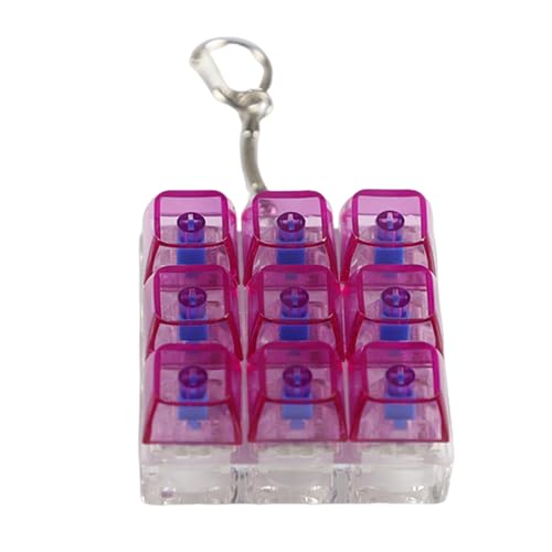 Lerpwige Tastaturschalter Testerschlüsselung Mit Klicky Taktilierten Feedbacks Für Erwachsene Und Schüler Mechanische Tastaturschalter Tester Keychain von Lerpwige