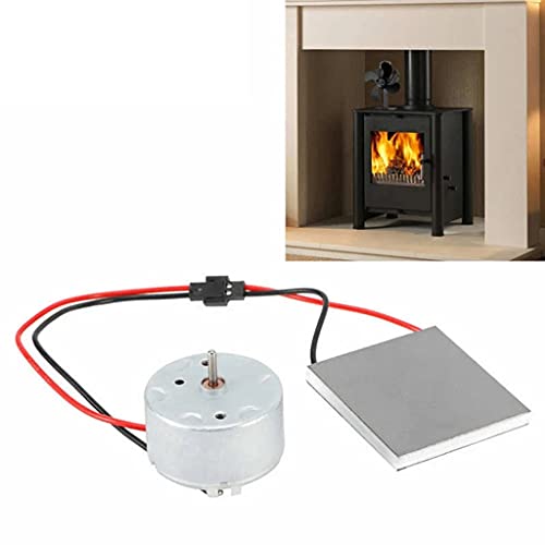 Lüfter Elektrischer Generator Heizlüfter Teile Set Lüfter Generator Blatt Set für Herd zum Brennen von Lerpwige