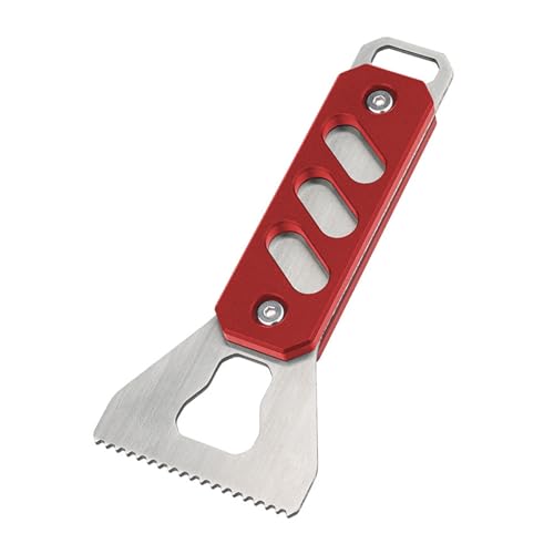 Mehrzweck-Applikator-Werkzeug, Edelstahl, gezackte Kanten, Klebstoff, Spreizer, Schaber mit Aluminiumgriff, ergonomischer Applikator für Projekte Mehrzweck-Applikator-Werkzeug, Edelstahl, gezackte Kanten, Klebstoff, Spreizer, Schaber mit Aluminiumgriff, ergonomischer Applikator für Projekte von Lerpwige