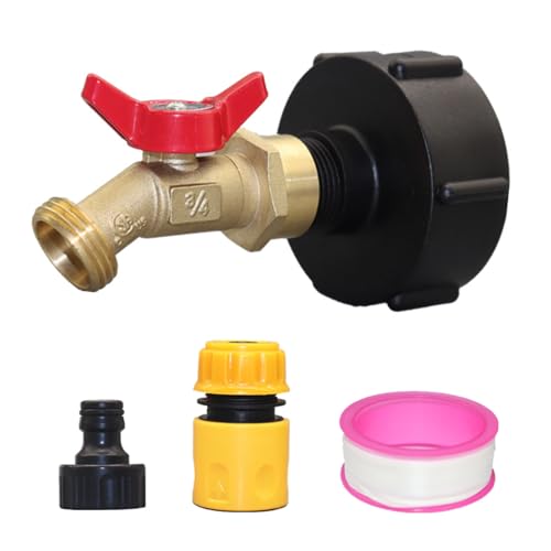 Mehrzweck-Flüssigkeitstransferadapter, Messingbeschläge, Schnellverbinder für Bewässerungssysteme und Gartenarbeit, Gewinde-Camlock-Adapter-Set von Lerpwige
