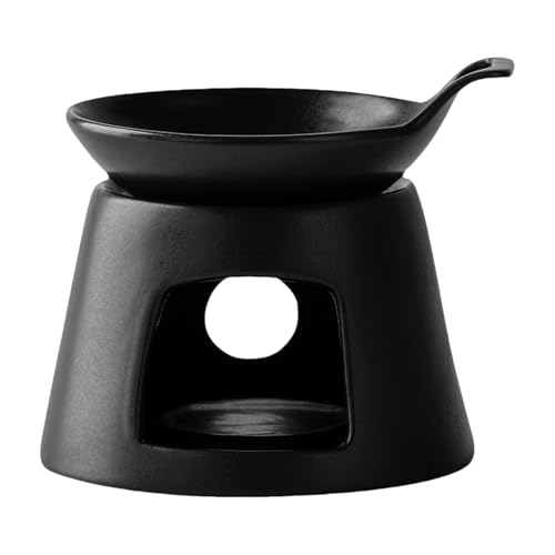 Moderne Hitzebeständige Keramik Ätherische Ölbrenner Teelicht Kerzenhalter Set Multifunktionsaromatherapies Diffusor Schneiderlampe von Lerpwige