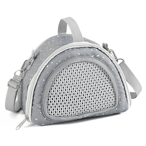 Lerpwige Multifunktionaler Hamsterträger Bag Atmungsfreie Kleine Reisehandtasche Mit Sicherheitsriemen Und Lüftungslöcher Waschbarer Polyester Haustierträger Für Nagetiere Lerpwige Multifunktionaler Hamsterträger Bag Atmungsfreie Kleine Reisehandtasche Mit Sicherheitsriemen Und Lüftungslöcher Waschbarer Polyester Haustierträger Für Nagetiere von Lerpwige