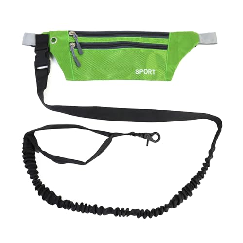 Multifunktionaler Hunde Walking Taillenbeutel +Langes Leinen Set Für Laufen Joggen Multifunktionaler Sport Taillenpackung Hundetrainingstasche von Lerpwige