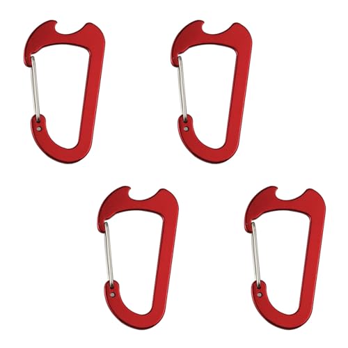 Portables Keychains Clip Verfügt Über Integrierte Flaschenöffner Und Sichere Verriegelung Für Adventure Travel Accessoires Portables Wanderzubehör Tool von Lerpwige