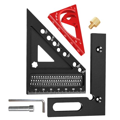 Professionelle Holzbearbeitungswinkel Finder Werkzeug Aluminiumkonstruktion 0-180 Gradmessung Für Tischleraufgaben Anodierte Aluminiummarkierungsmessgeräte Geeignet Professionelle Holzbearbeitungswinkel Finder Werkzeug Aluminiumkonstruktion 0-180 Gradmessung Für Tischleraufgaben Anodierte Aluminiummarkierungsmessgeräte Geeignet von Lerpwige