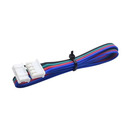 Schrittmotordraht XH2.54 Terminal Motor Kabel 4 Pin auf 6 Pin Hohe Kompatibilität für 3D-Drucker und Automatisierungsprojekte von Lerpwige