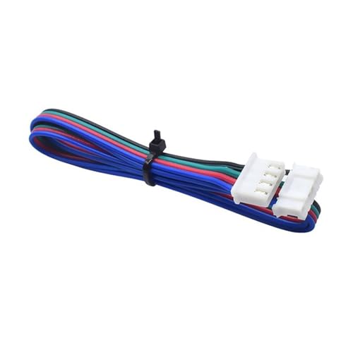 Schrittmotordraht XH2.54 Terminal Motor Kabel 4 Pin auf 6 Pin Hohe Kompatibilität für 3D-Drucker und Automatisierungsprojekte von Lerpwige