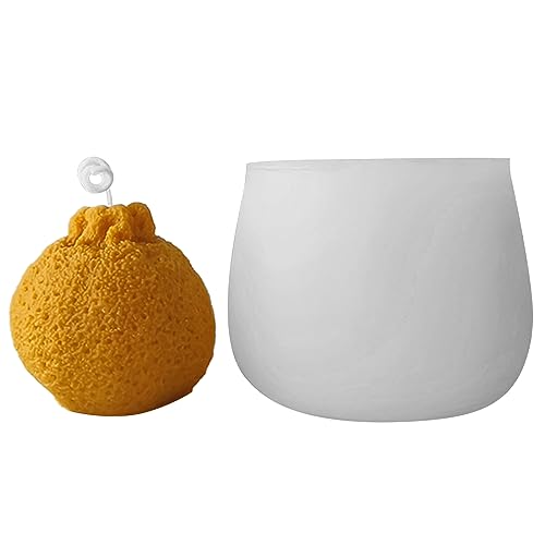 Stereo Hässliche Orangenkerzen Silikonform Epoxidharz Ornamente Machen Seife Schmelze Ton Home Dekorationen Ornamente Dekoration Formen von Lerpwige