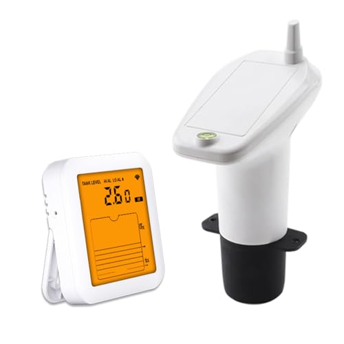 Ultraschalltanks Messgerät Mit LCD Display Für Genaue Überwachung Der Wasserspiegel Und Innentanks Temperatur Temperatur Ultraschallwassertankmesser von Lerpwige