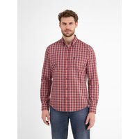 LERROS Karohemd "LERROS Kariertes Herrenhemd mit Button-down-Kragen" von Lerros