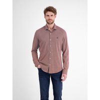 LERROS Karohemd "LERROS Langarmhemd mit Minimal-Karomuster" von Lerros