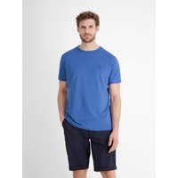 LERROS Kurzarmshirt, mit Logostickerei auf der Brust von Lerros
