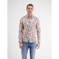 LERROS Langarmhemd "LERROS Langarmhemd mit floralem Druck" von Lerros